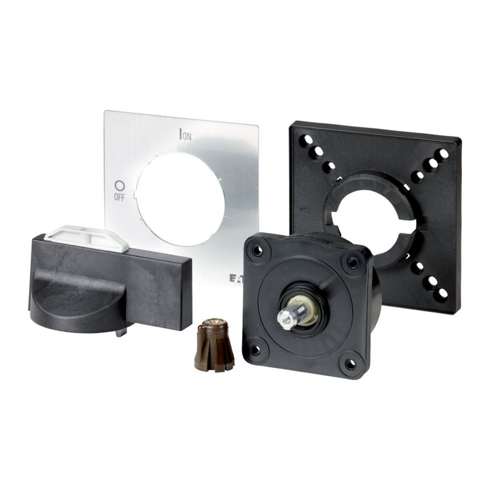 Eaton Black Locking Handle, Round Lock