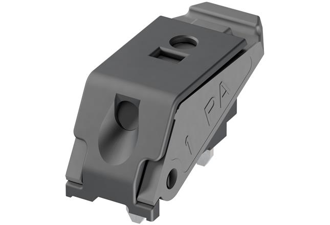 HARTING har-flexicon Series PCB Terminal Block, 1-Contact, Through Hole Mount, 1-Row, Push In Spring Termination