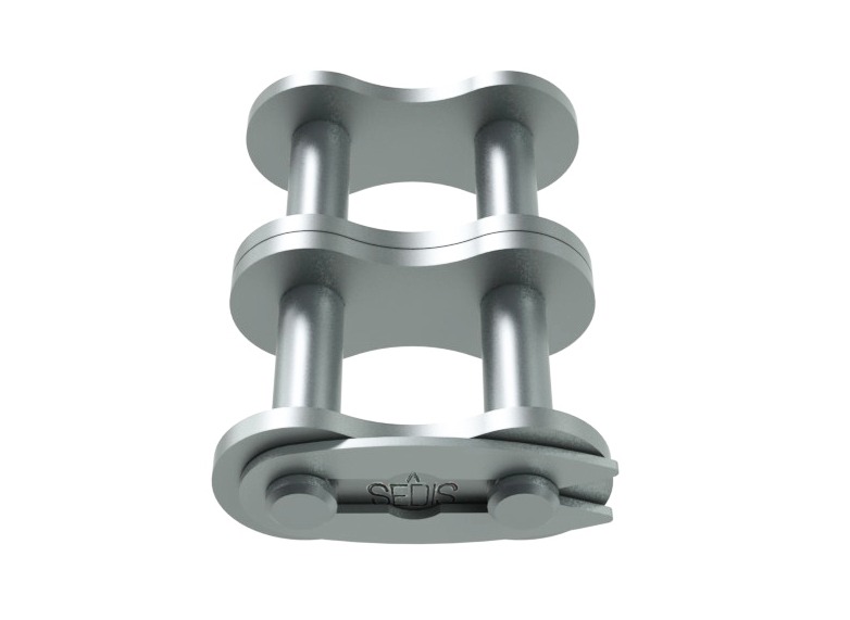 Sedis European 08B-2 Duplex Roller Chain Link
