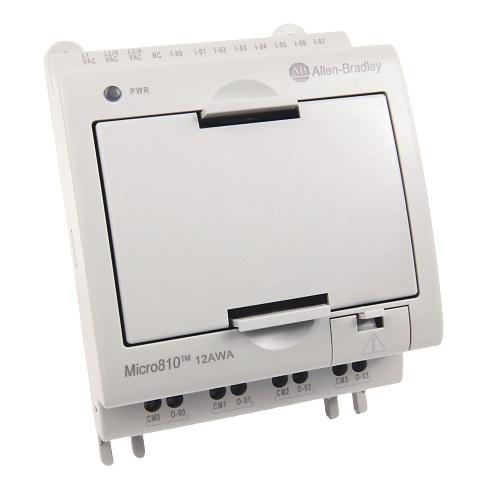 2080-lc10-12awa Allen Bradley Micro810 Series PLC CPU, Digital, Analogue Output, 8-Input, Analogue Input