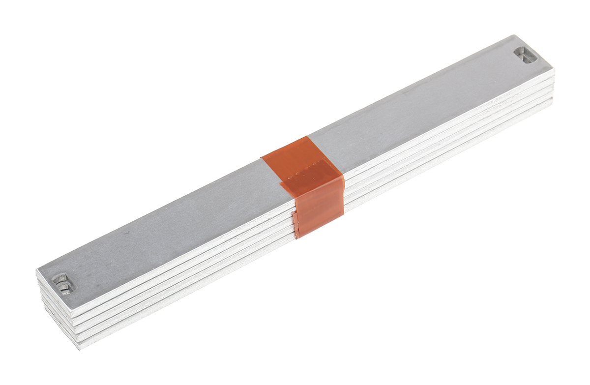 nVent SCHROFF Grey Aluminium Front Panel, 3 U, 3 HP