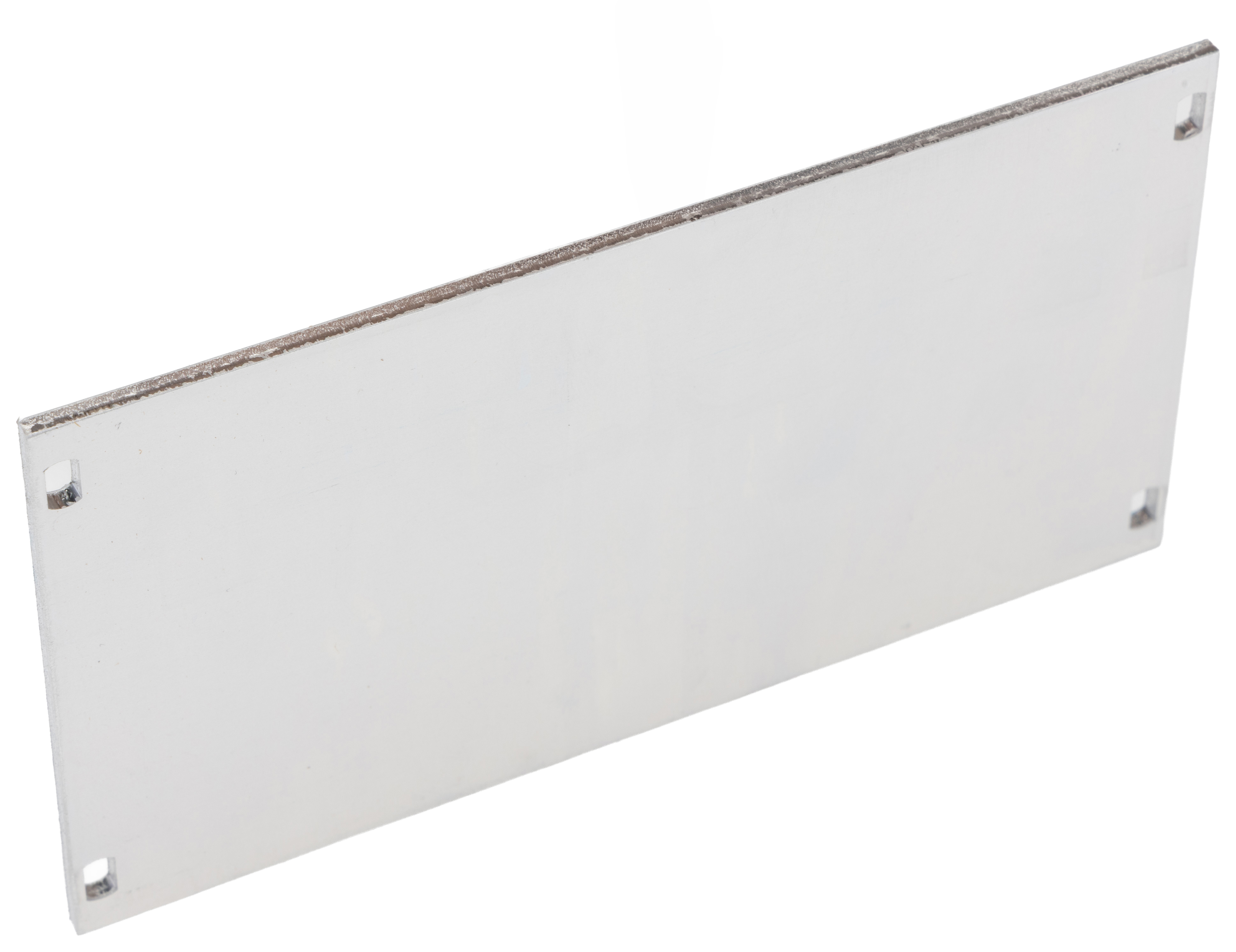 20838-118 nVent SCHROFF Unpainted Aluminium Front Panel, 3 U, 14 HP 128.4 mm 70.8mm