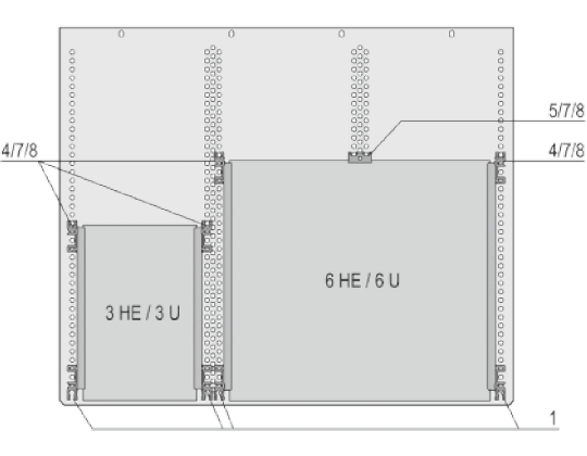nVent SCHROFF MultipacPRO Series 2 U Rack Mount Chassis