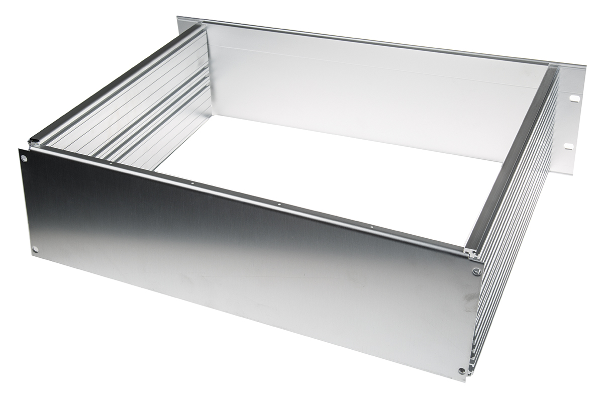 nVent SCHROFF MultipacPRO Series 3 U Aluminium Rack Mount Chassis, 84 HP, 340 mm Depth