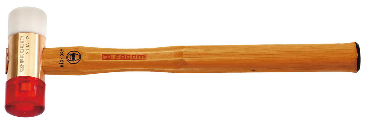 Facom Brass Head Sledge Hammer, 220 g