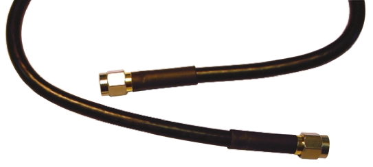 Atem SMA Series, 1 m, RG223 Coaxial Coaxial Cable 50 Ω, Black, Terminated