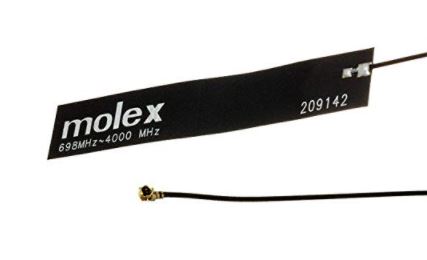 Molex Square Omni-Directional GSM & GPRS Antenna with UFL/IPEX MHF Connector