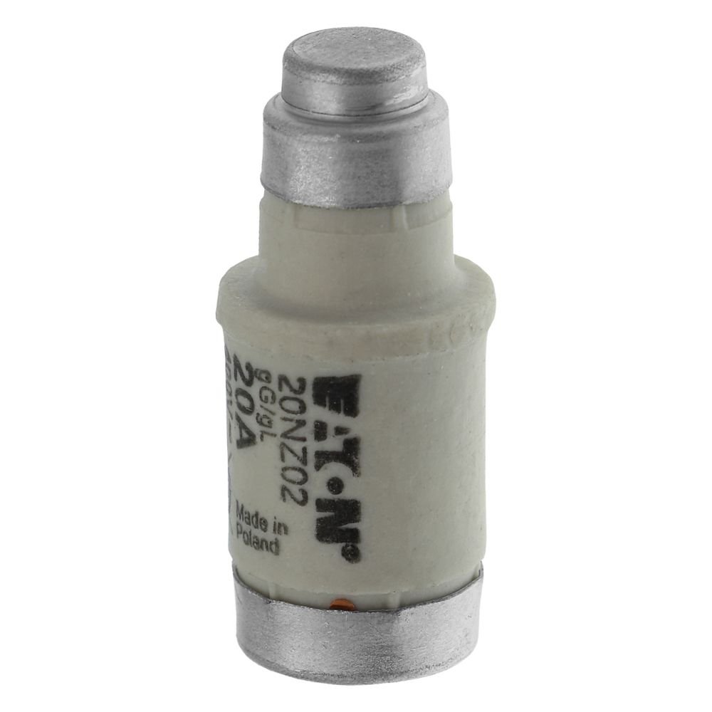 20nz02 Eaton 20A D02 Neozed Fuse, 400V ac