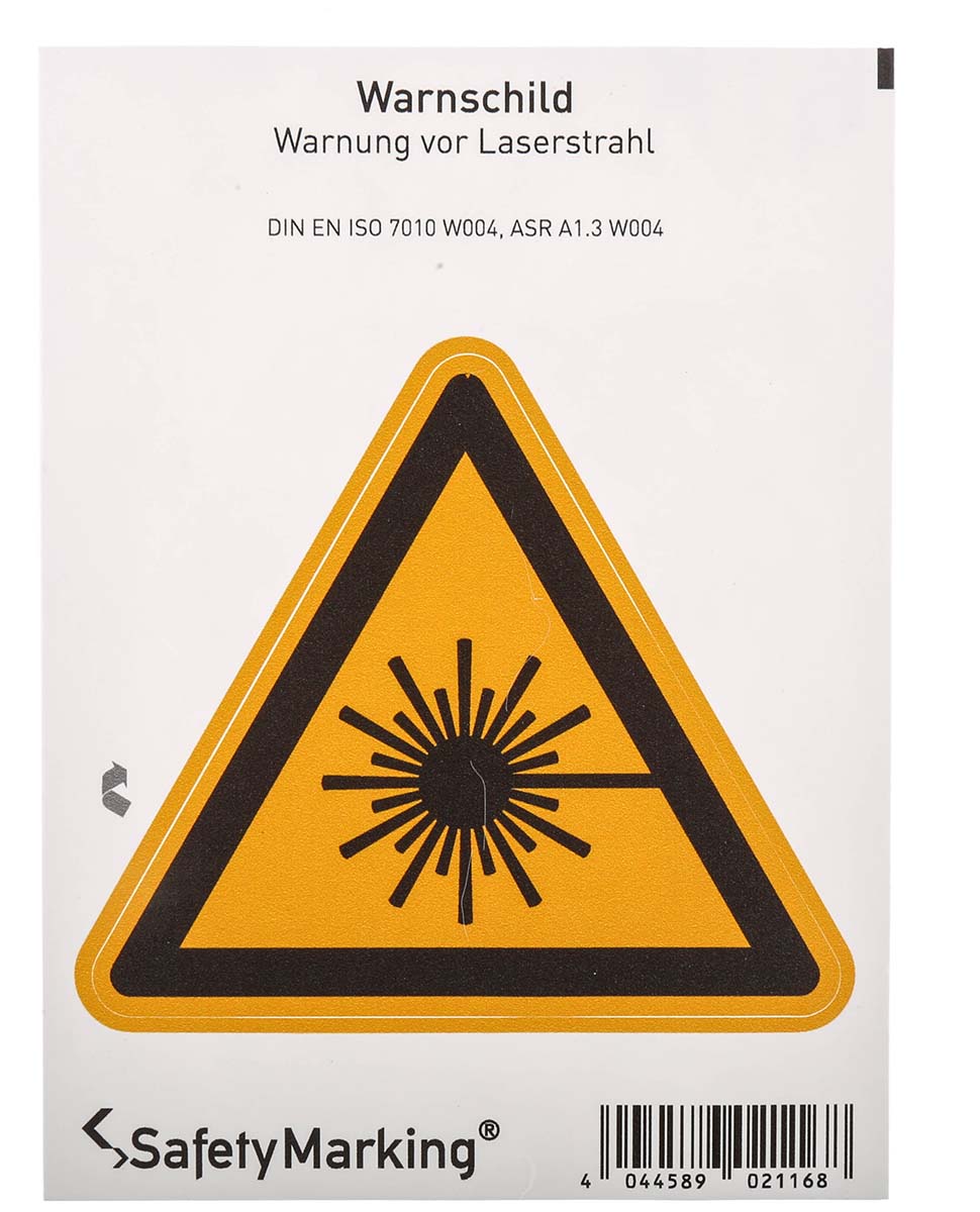 Wolk Self-Adhesive Sign Hazard Warning Sign