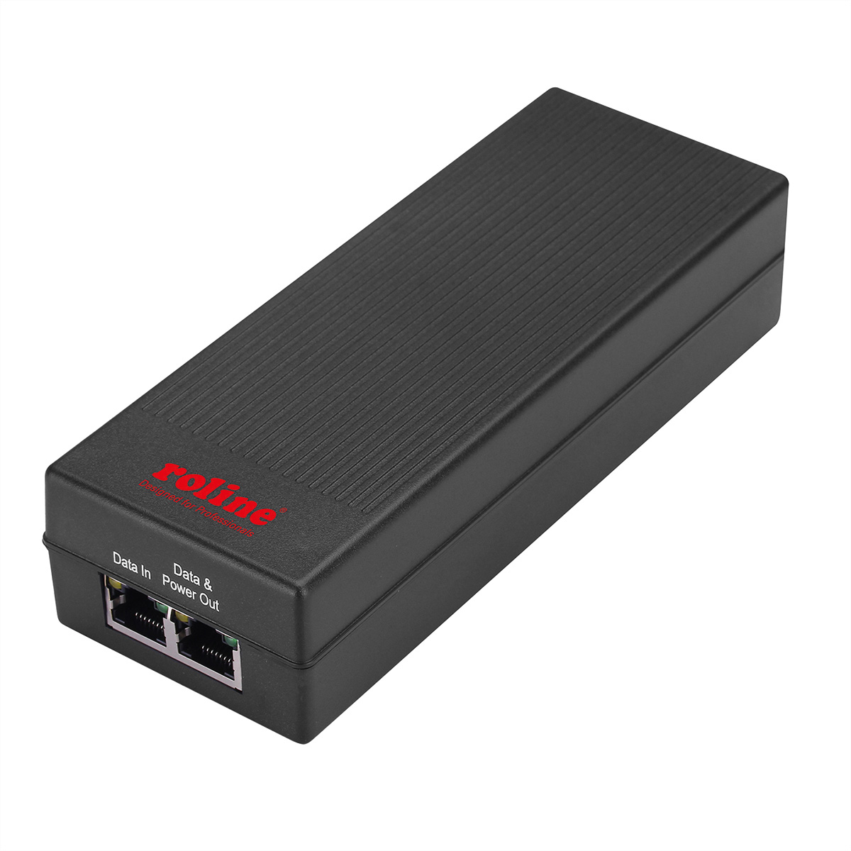 Roline 1 Port PoE Injector, 100V dc, 240 V dc Input 30 W, 46V dc, 52 V dc Output, 650 mA