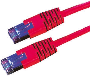 Roline, 10 m Cat6 Ethernet Cable, Red, Shielded 8 Screened Polyvinyl Chloride Sheath