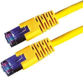 Roline, 10 m Cat6 Ethernet Cable, Yellow, Shielded 8 Screened Polyvinyl Chloride Sheath