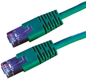 Roline, 10 m Cat6 Ethernet Cable, Green, Shielded 8 Screened Polyvinyl Chloride Sheath