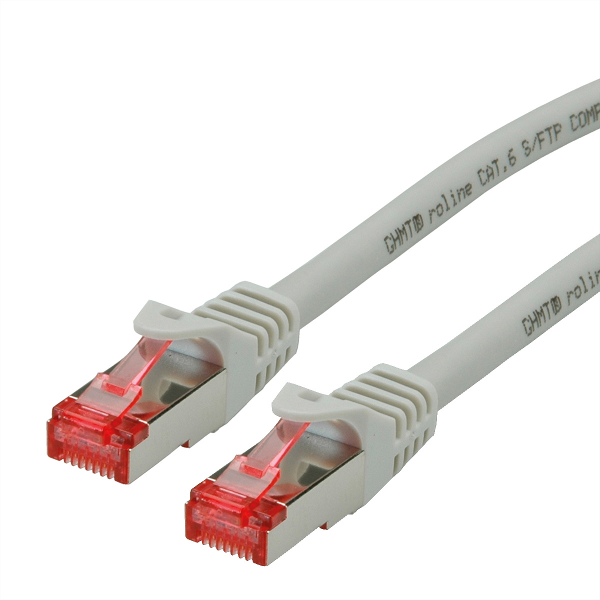 Roline Cat6, 1.5 m Cat6a Ethernet Cable, Grey, S/FTP Screened Low Smoke Zero Halogen Sheath