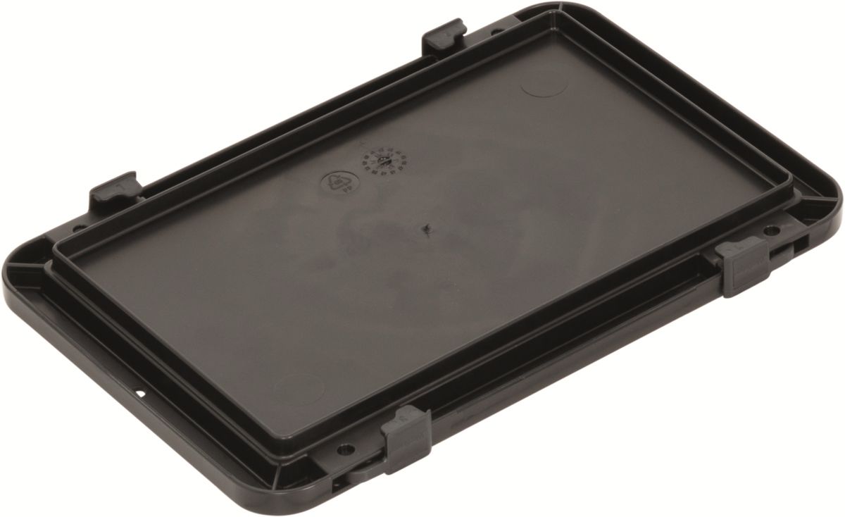 EUROSTAT Conductive Polypropylene ESD Box Lid 300 mm (L) 200mm (W) 200 mm (H)