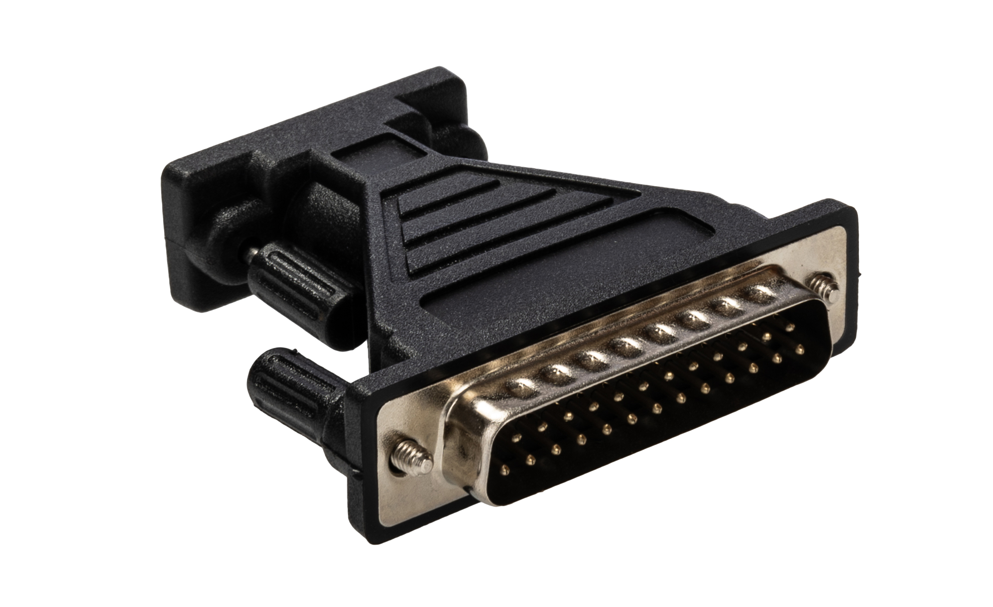 210-1004 RS PRO D-Sub Adapter 9-Way D-Sub to Female Female 25 Way D-Sub Male Male