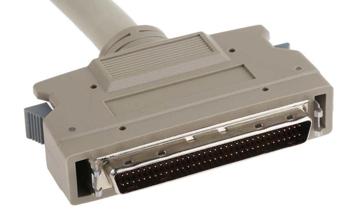 210-1048 RS PRO Male SCSI III to SCSI Cable 2 m