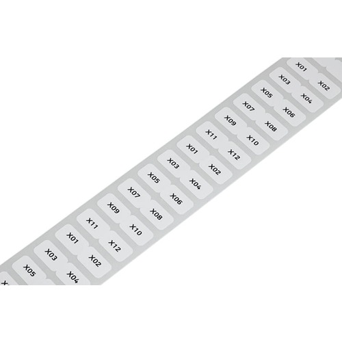 WAGO White Adhesive Printer Label Sheet, Pack of 3000 Per Pack