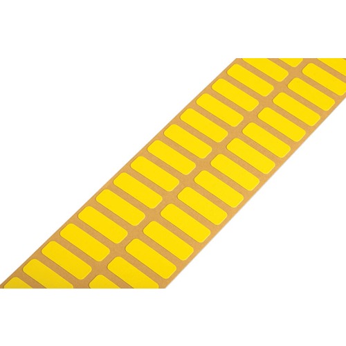WAGO Yellow Adhesive Printer Label, Pack of 3000 Per Pack