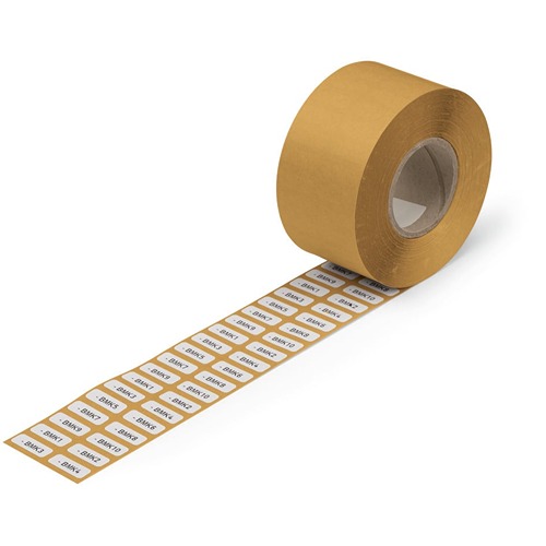 WAGO White Adhesive Printer Label Sheet, Pack of 3000 Per Pack