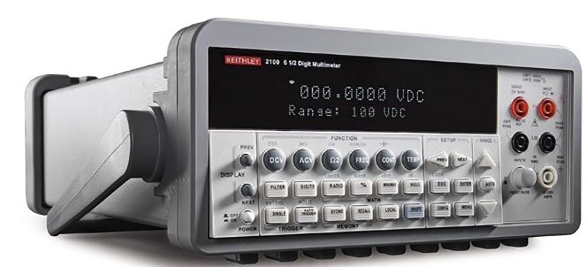 Keithley 2100/230-240 2100 Bench Digital Multimeter, 3 A ac, 3 A dc, 750 V ac - RSCAL Calibrated