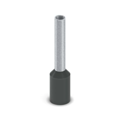Phoenix Contact, DIN 46228-4 UL 486F Insulated Bootlace Ferrule, 16 mm Pin Length, 1.7 mm Pin Diameter, Blue to 16 AWG