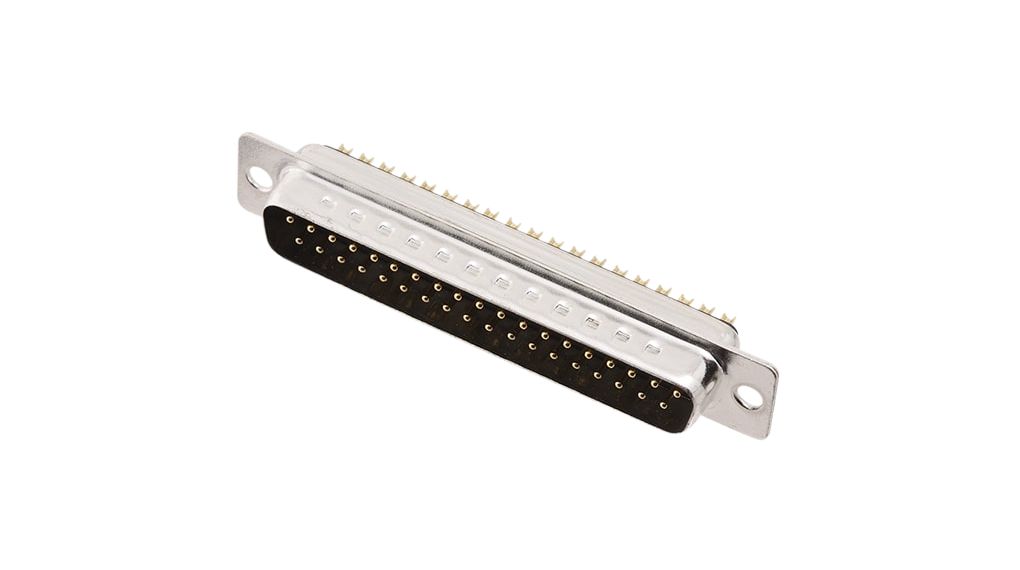 Encitech Connectors, 2101 Series, Male Solder D-Sub Connector Contact, Gold over Nickel