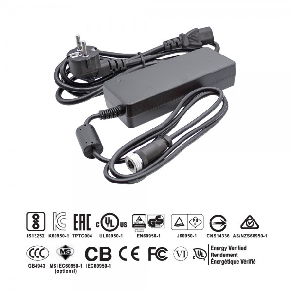 210100-02 LED2WORK 65 W Power Supply Plug In Power Supply Schuko 24V dc Output
