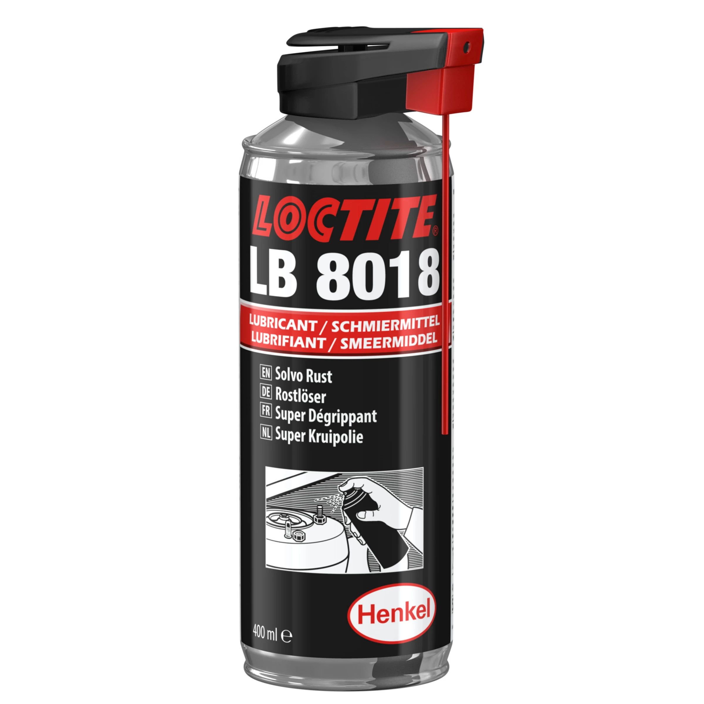 Loctite Loctite LB 8014 Lubricant Blend Of Refined Petroleum Oil and Additives 400 ml Aerosol