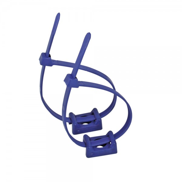 LED2WORK Cable Tie, Blue Plastic