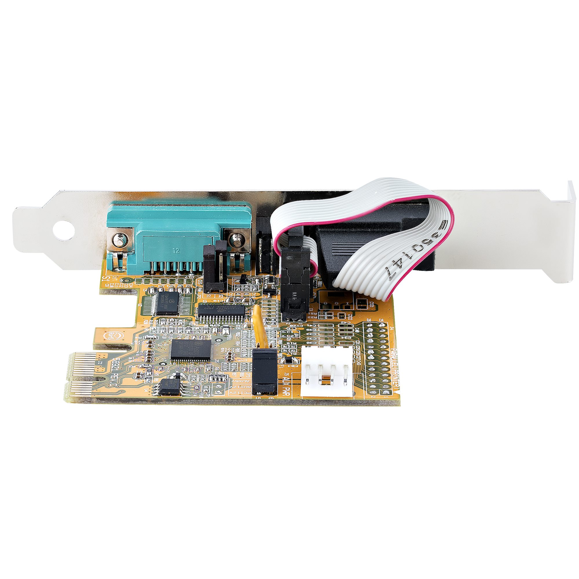 21050-pc-serial-card StarTech.com 2 Port PCI Express 2 DB9, D Sub Male RS232 Serial Card