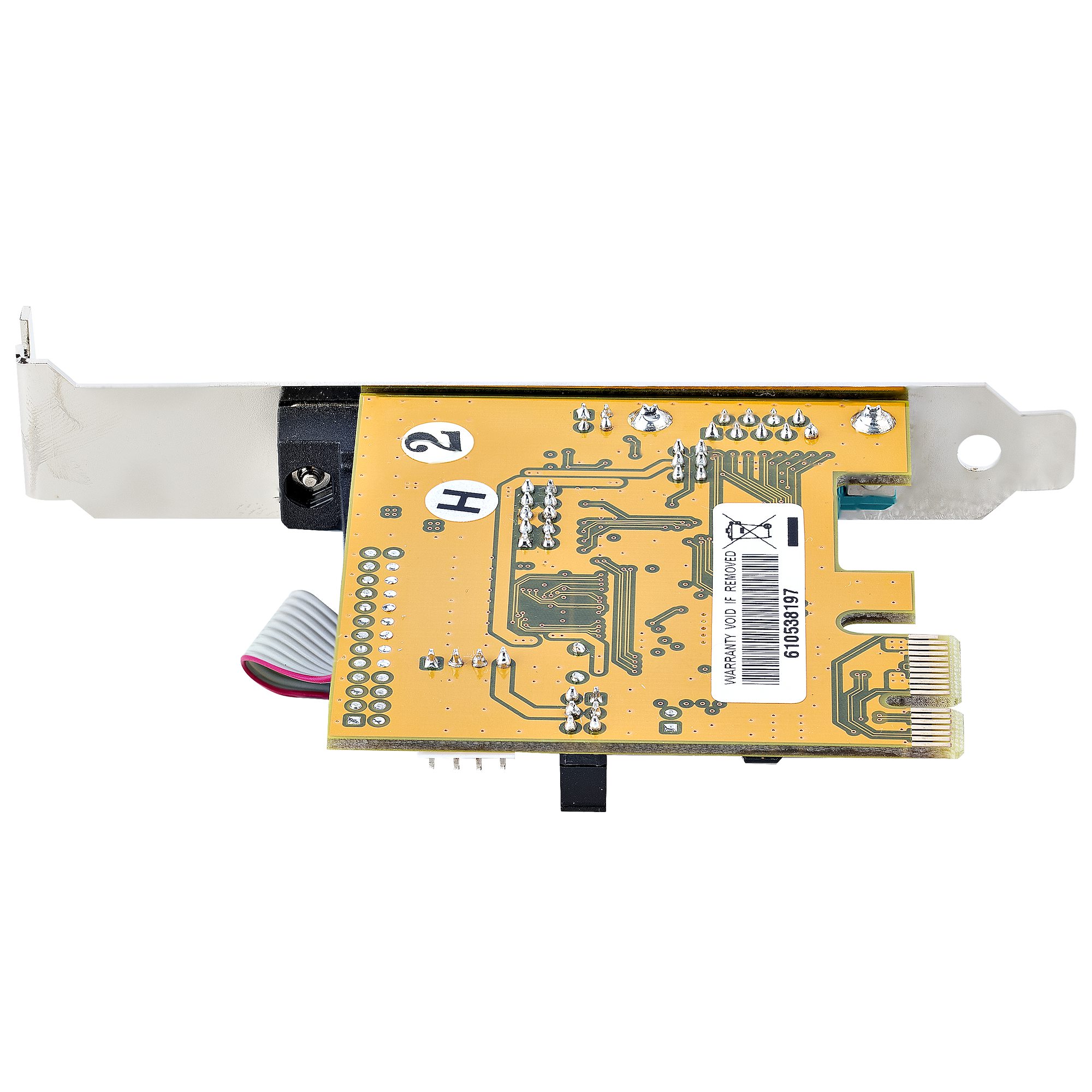 21050-pc-serial-card StarTech.com 2 Port PCI Express 2 DB9, D Sub Male RS232 Serial Card
