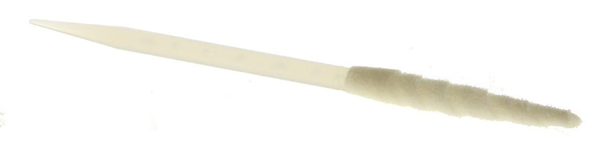 Chemtronics Foam Cotton Bud & Swab, Nylon Handle,For use with Spindle Motors, Length 71 mm 500 Per Pack