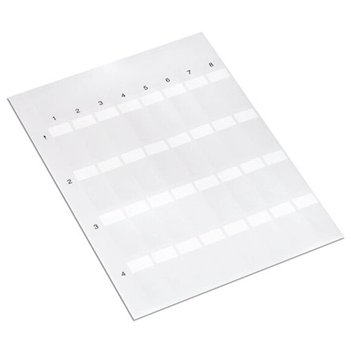 WAGO White Adhesive Printer Label, Pack of 32 Per Pack