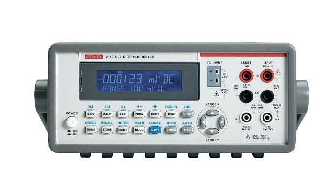 Keithley 2110-100 2110 Bench Digital Multimeter True RMS, 10 A ac, 10 A dc, 750 V ac