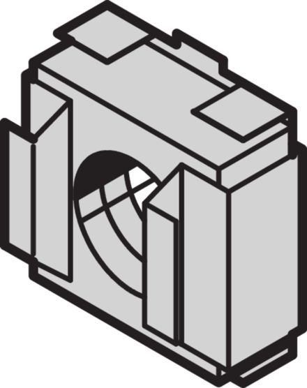 nVent SCHROFF Steel M6 Cage Nut 21100-003