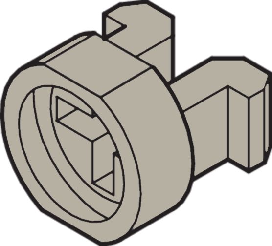 nVent SCHROFF Sleeve for Use with Front Panel, M2.5 Thread, 100 Per Pack Piece(s) 6 mm 6.9 mm 6.8mm