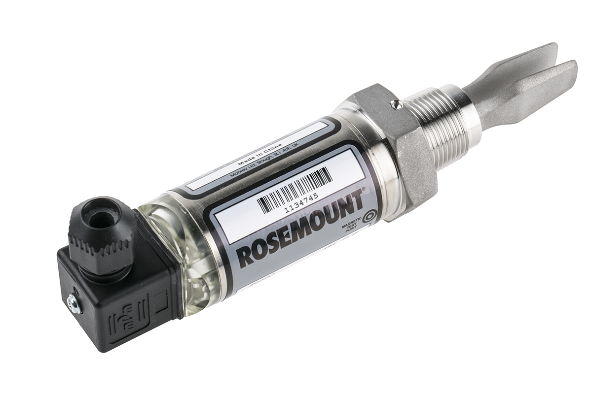 Rosemount 2110 Series Fork Level Switch Vibrating Level Switch, Side, Top Mount, Housing Stainless Steel