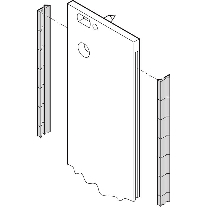 nVent SCHROFF 21101 Series EMC Shielding Kit for Use with Front Panel, 100 Per Pack Piece(s)