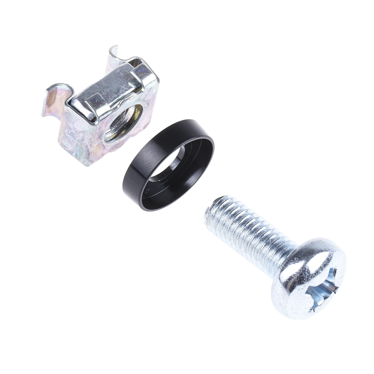21101-809 nVent SCHROFF Assembly Screw Pack for Use with 19 in Cabinet, Desktop Case, M6 x 16 Thread, 50 Per Pack Piece(s)