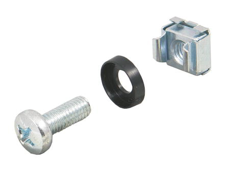 nVent SCHROFF Assembly Kit for Use with Europac PRO Subracks, M6 Thread, 100 Per Pack Piece(s) 16 mm
