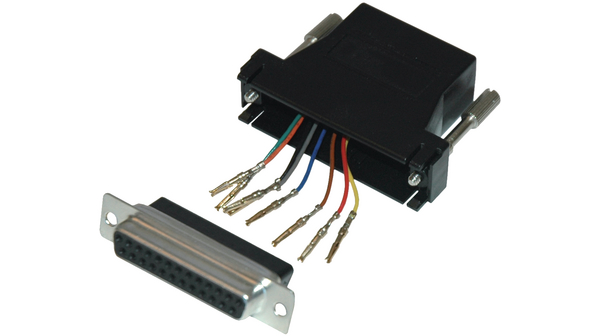 Encitech Connectors 2112 Series Steel Straight D-Sub Backshell, 9 Way