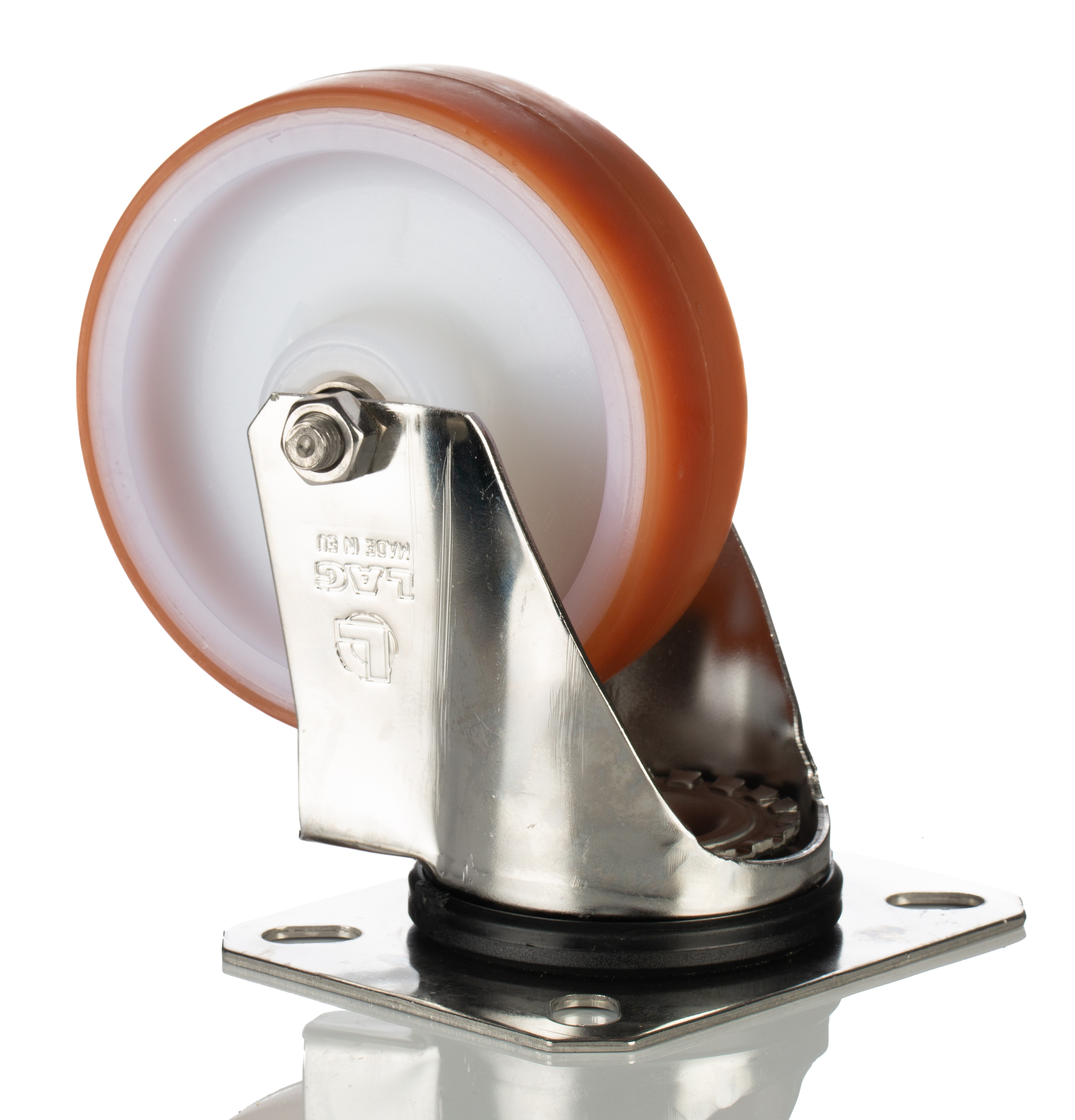 21130 LAG Swivel Castor, 150 kg Capacity, 100 mm Wheel