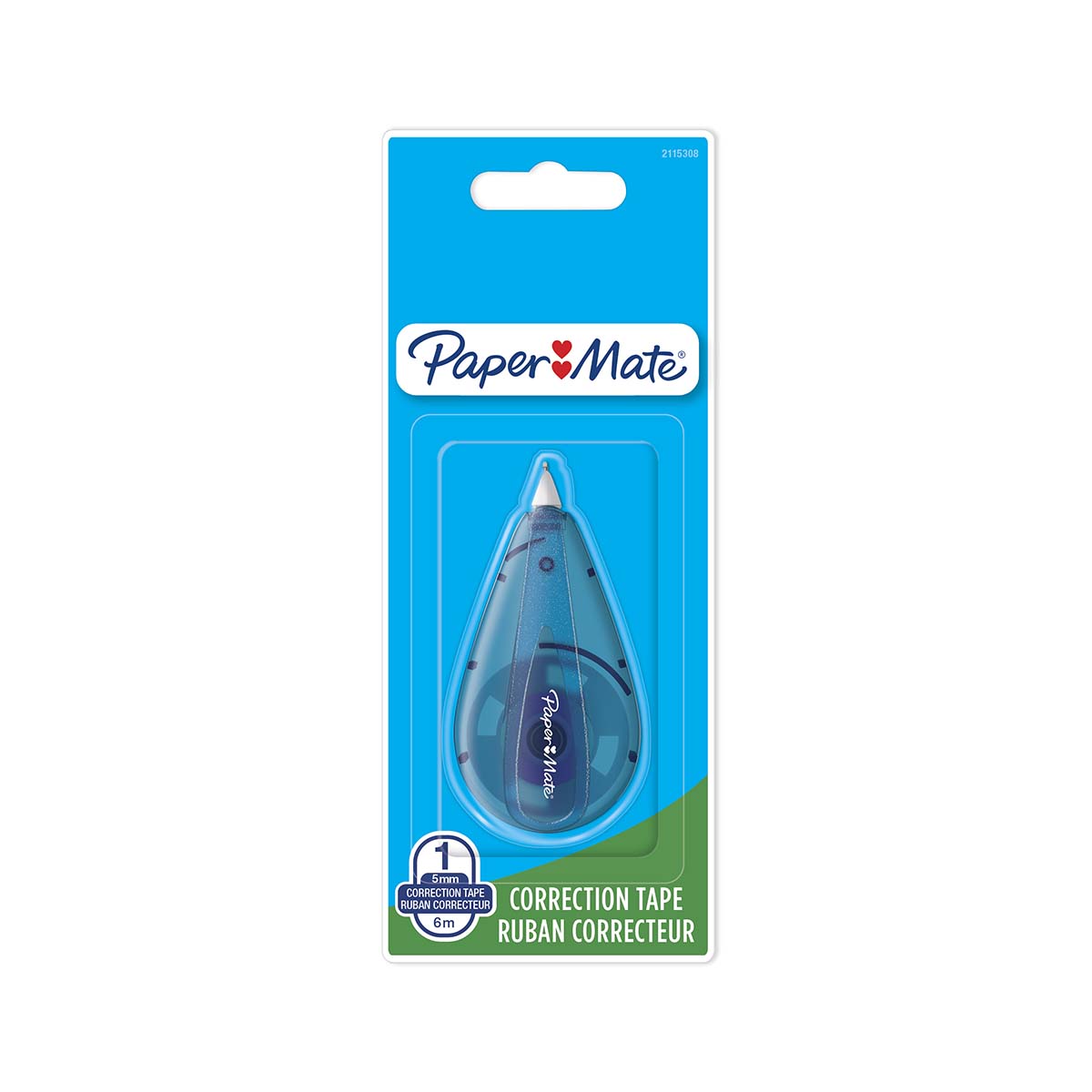 Paper Mate Correction Fluid 5 x 6 mm Tape