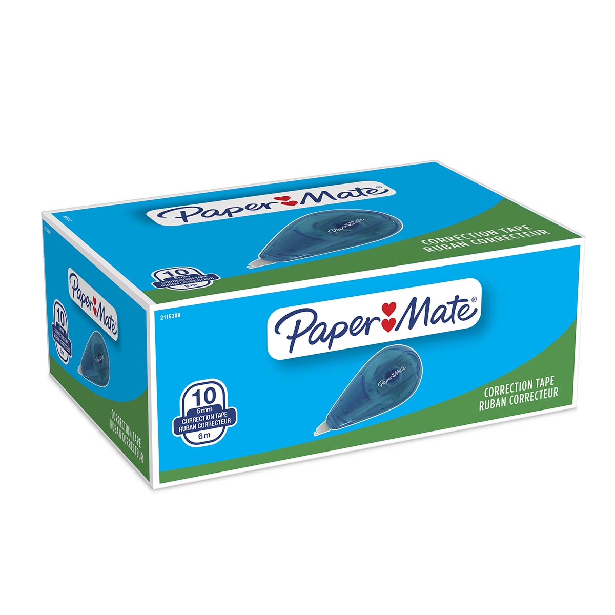 Paper Mate Correction Fluid 5 x 6 mm Tape