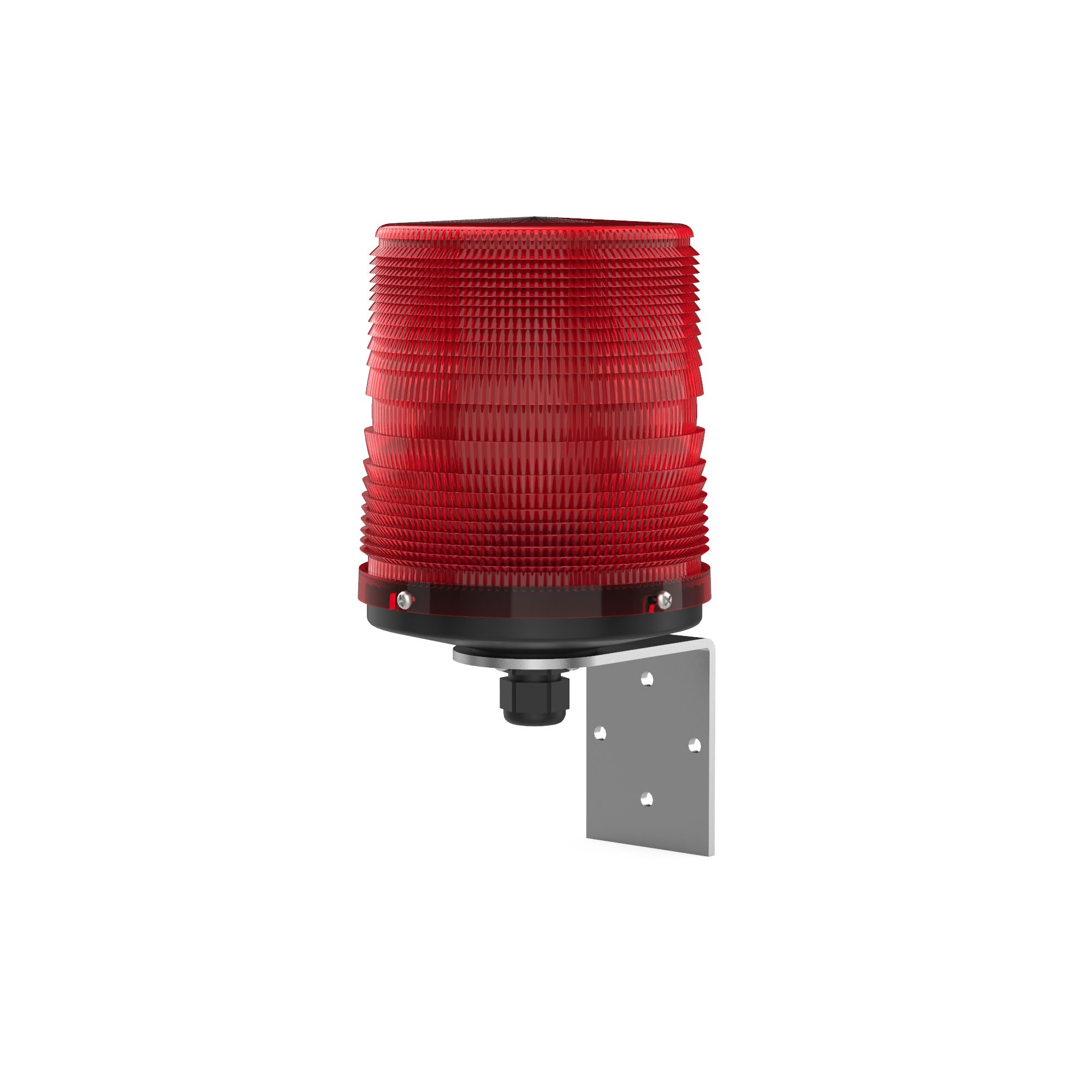 Pfannenberg PMF LED-HI-SIL Series Red Flashing Beacon 24V dc, LED Bulb Bracket, Direct, IP55