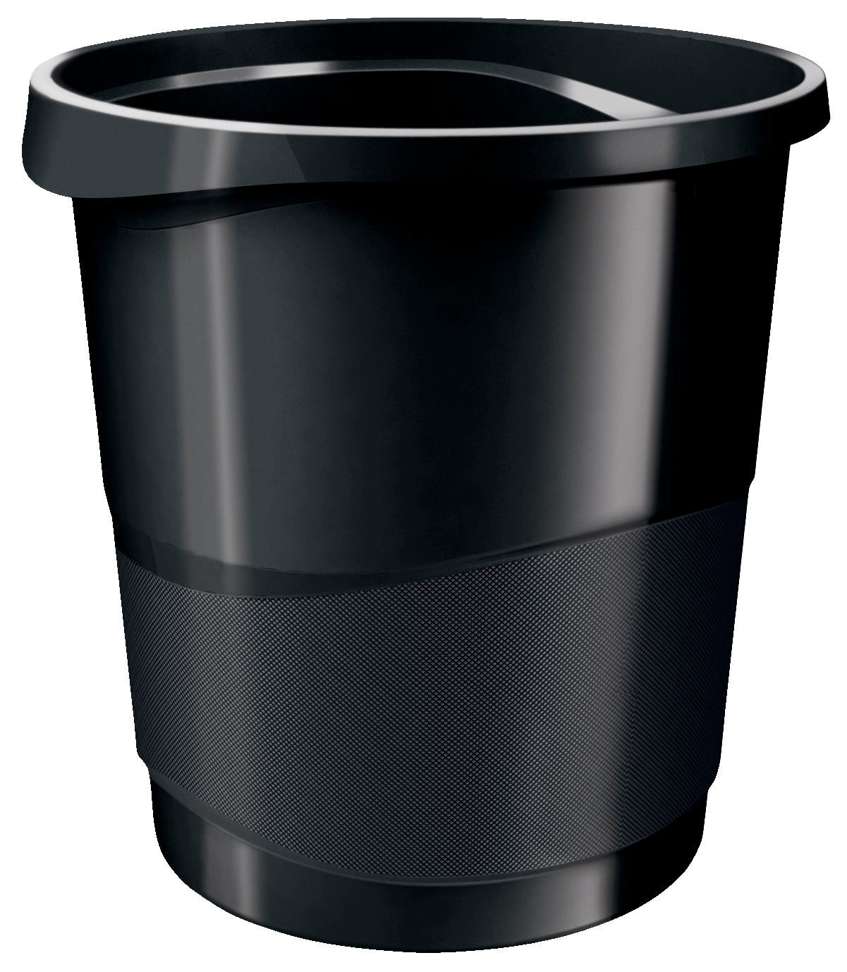 Rexel Rexel Choices Waste Bin 14L Black No Lid Plastic Waste Bin