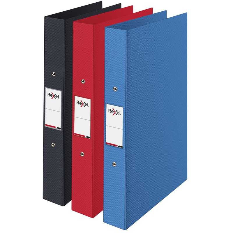 Rexel Assorted A4 Ring Binder Ring Binder
