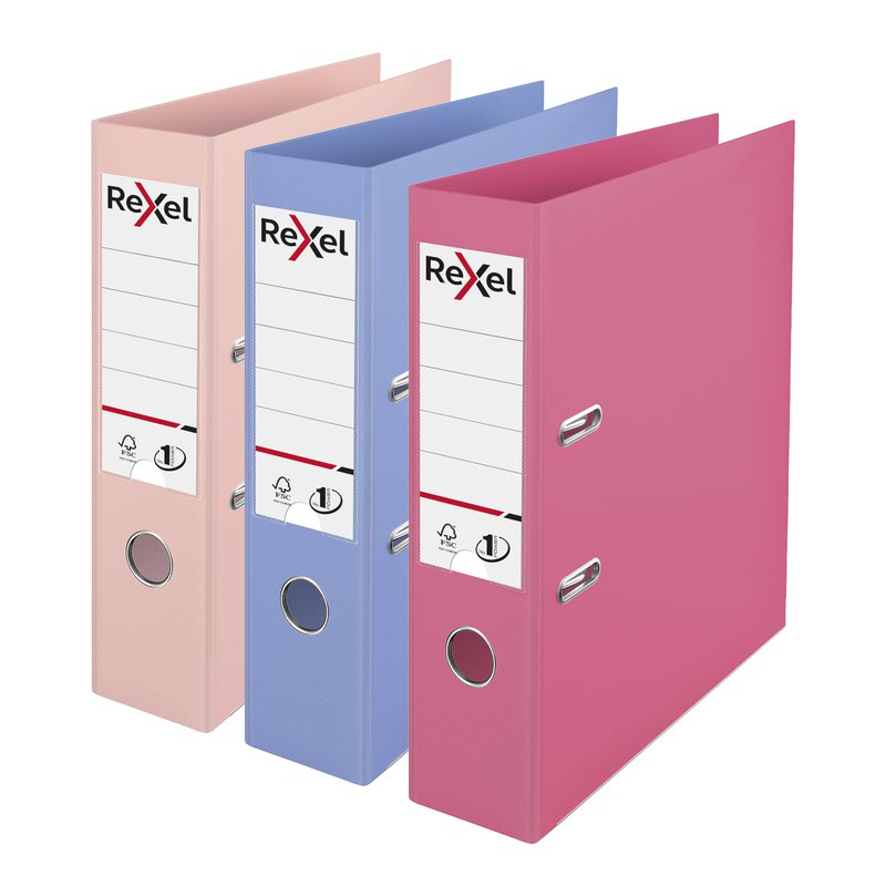 Rexel Assorted A4 Lever Arch Ring Binder File