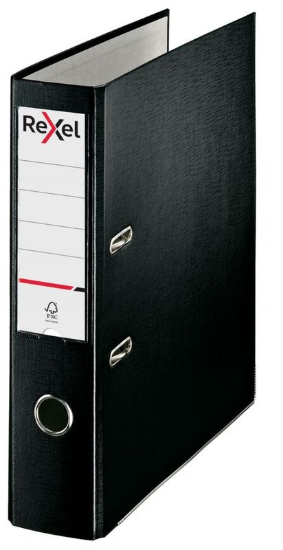 Rexel Black A4 Lever Arch Ring Binder File